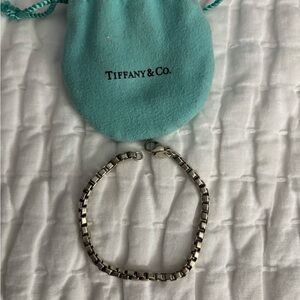 Tiffany & Co. Silver Venetian Link Bracelet